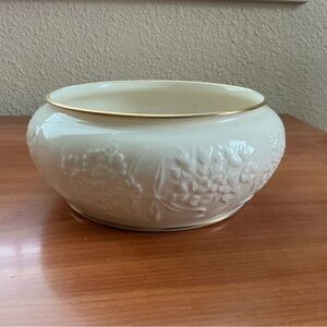Lenox Cream Bowl with Gold Accent